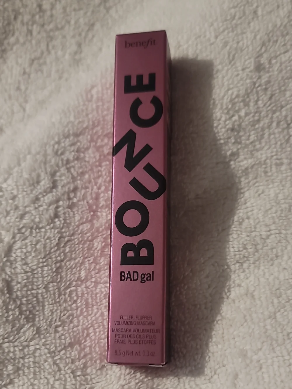 New BENEFIT‎ COSMETICS BAD Gal Bounce Volumizing Mascara Full Size (8.5 g) Black